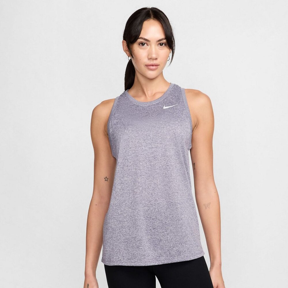 Women's Nike Dri-FIT Tank Top - Purple Heather